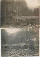 cca 1914-1918 Toma Imre (1884-1946) plébános, tábori lelkész, későbbi esperes 10 db fotója a keleti ...