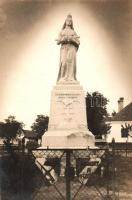 1926 Tiszaalpár, Alpár; I. világháborús Hősi emlékmű, Konkoly photo