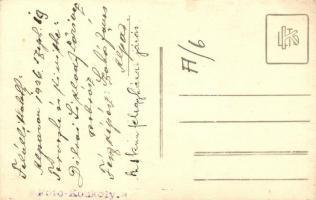 1926 Tiszaalpár, Alpár; I. világháborús Hősi emlékmű, Konkoly photo