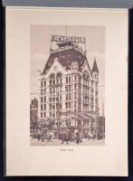 Rotterdam. Fekete-fehér látkép-fotókat tartalmazó leporelló. Kiadói aranyozott kartonkötésben. 21x15...