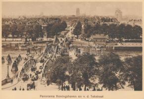 Rotterdam. Fekete-fehér látkép-fotókat tartalmazó leporelló. Kiadói aranyozott kartonkötésben. 21x15...