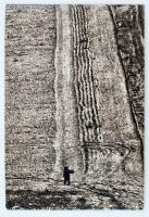 cca 1970 Zsigri Oszkár: Egyedül, feliratozott vintage fotóművészeti alkotás, kartonra kasírozva, 38x26 cm