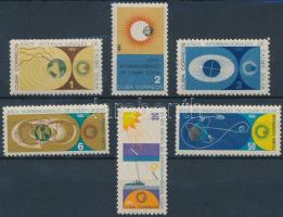 1965 Nyugodt Nap nemzetközi éve sor Mi 1020-1025