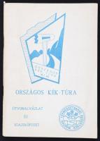 Magyarország Országos Kéktúra útvonalvázlat és igazolófüzet. Bp., 1992, Magyar Természetbarát Szövetség. 79 p. Kiadói papírkötésben.