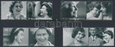 II. Erzsébet 80. születésnapja 4 pár, Elizabeth II. 80th birthday 4 pairs
