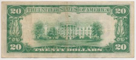 Amerikai Egyesült Államok 1934B 20$ "Andrew Jackson" T:III
USA 1934B 20 Dollars "And...