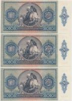 1941. 20P (3x) sorszámkövetők T:I