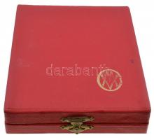 ~1980. "Csepel Vas- és Fémművek - 35 éves törzsgárda tagjának" Br plakett eredeti dísztokb...