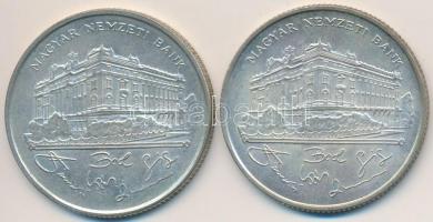 1993. 200Ft Ag "MNB" (2x) T:2,2-