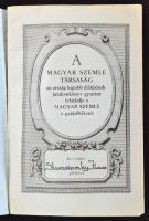 1935 A MagyarSzemle névre szóló jutalomkönyve. Budapest, Magyar Szemle Társaság.25x16cm