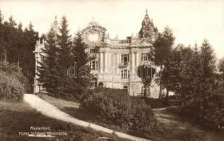Marianske Lazne, Marienbad; Hotel Schloss Miramonte / Castel Hotel Miramonte (EK)