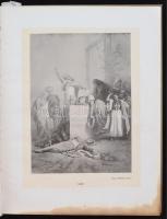 Petőfi album. A Pesti Napló előfizetőinek készült kiadás. Bp., é.n., Pesti Napló. Kiadói, aranyozott...