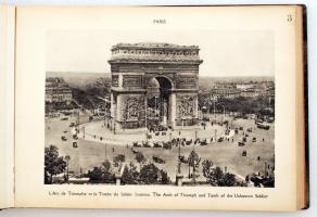 Album Artistique Paris Et Ses Environs. 54 vues. 
Párizs és környéke, művészi album 54 fotóval a vá...