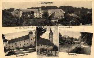 Mosonmagyaróvár, Magyaróvár; M. kir. Gazdaakadémia, Lajta, Öreg akadémia (Rb)