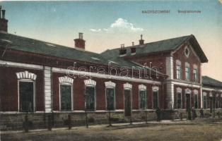 Nagyszombat, Trnava; vasútállomás / railway station (EB)