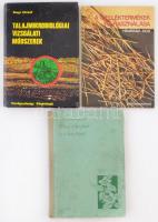 Vegyes kertészet-mezőgazdasági könyv tétel, összesen 3 kötet.