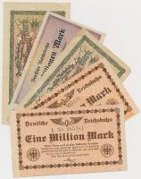 Németország / Weimari Köztársaság / Birodalmi Vasút 1923. 10db szükségpénz T:vegyes
Germany / Weima...