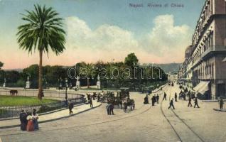 Naples, Napoli; Riviera di Chiaia / street (EK)