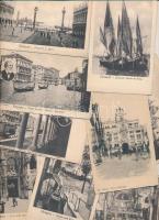 Venice, Venezia; 10 old, mostly unused, town view postcards, mixed quality