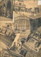 Firenze, Florence; 10 old, unused town view postcards