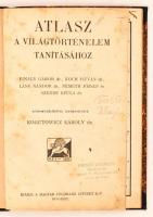 cca 1935 Kogutowicz Károly (szerk.): atlasz a világtörténelem tanításához. PP.:57, 22x15cm