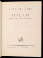 Kurt Hielscher: Italien. Leipzig., 1939, Brockhaus. 240 p. kiadói egészvászon-kötésben, számos képpel. Kissé dohos példány.
