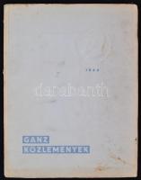 1929 november Ganz közlemények, sok érdekes képpel, pp.:42, 31x24cm