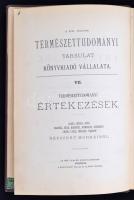 Termeszettudomanyi ertekezesek. Arago, Bessel, Dove, Haeckel, Heer, Herschel, Humboldt, Kirchhoff, Liebig, Lyell, Melloni, Virchow népszerű munkáiból. BP., 1875, MTA. 352 p. Kiadói kopottas, gerincén sérült egészvászon-kötésben.