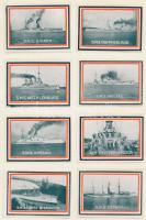 Német hadihajók 18 klf levélzáró