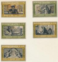 Hardtmuth 17 klf reklámbélyeg