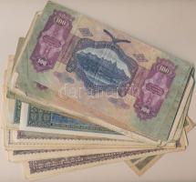 50db-os vegyes fillér, pengő bankjegy tétel T:vegyes