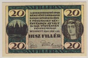 1919. "Sokszorosító Ipar..." 20f T:I