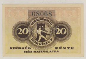 1919. "Sokszorosító Ipar..." 20f T:I