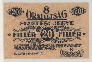 1919. "Órai Újság" 20f T:I