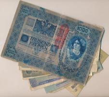 35db vegyes magyar és külföldi bankjegy T:vegyes (főleg gyenge tartásúak)