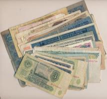 35db vegyes magyar és külföldi bankjegy T:vegyes (főleg gyenge tartásúak)