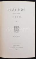 Arany János hátrahagyott iratai és levelezése. I-III. kötet. A IV. kötet hiányzik. Bp., 1888, Ráth M...