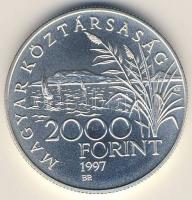 1997. "Balatoni hajók-Árpád" 2000Ft Ag T:BU Díszdobozban tanúsítvánnyal!
