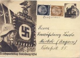 1934 Máci propagandalap so Stpl (win Riß)