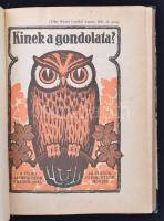 &quot;Áller Képes Családi Lapja&quot; 9 szám egybekötve az 1926-27-es évekből. Korabeli kopottas félvászon-kötésben.