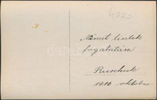 1916 Ruse, Russe, Rustchuk; the reception of the German naval officers, photo