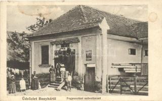 Bonyha, Bahnea; Fogyasztási szövetkezet, kiadja a Bonyhai fogyasztási szövetkezet / cooperative shop (fl)