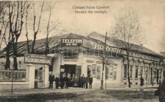 Budapest XV. Rákospalota-Újpest, Horváth Imre-féle nagyvendéglő (vágott / cut)