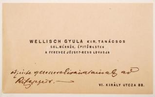 1912 Adler Irma és Fodor István mérnők eljegyzése alkalmából küldött jókívánságok, 
felragasztva, s...