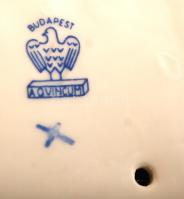 Aquincumi porcelán akt, kézzel festett, hibátlan, jelzett, m: 16 cm