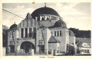 Trencsén, Trencin; zsinagóga, kiadja Max Fried / synagogue