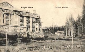 Tátrafüred, Magas Tátra, Tatra; Nagyszálló, kiadja M.T. és F.V. Koch és Pór / Grand Hotel (EK)