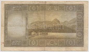Csehszlovákia 1946. 500K T:III,III-
Czechoslovakia 1946. 500 Korun C:F,VG