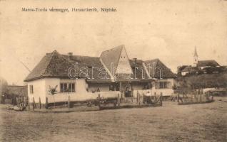 Harasztkerék, Roteni; Népház, Tejszövetkezet, kiadja L. Vigand / community house, milk cooperation