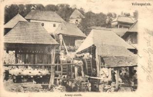 Verespatak, Rosia Montana; Arany-zúzók / gold mine (b)